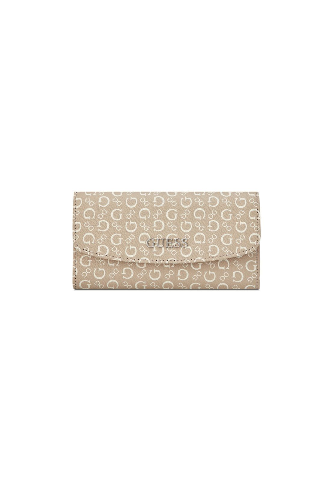 Carteira Remy Slim Clutch Caramelo
