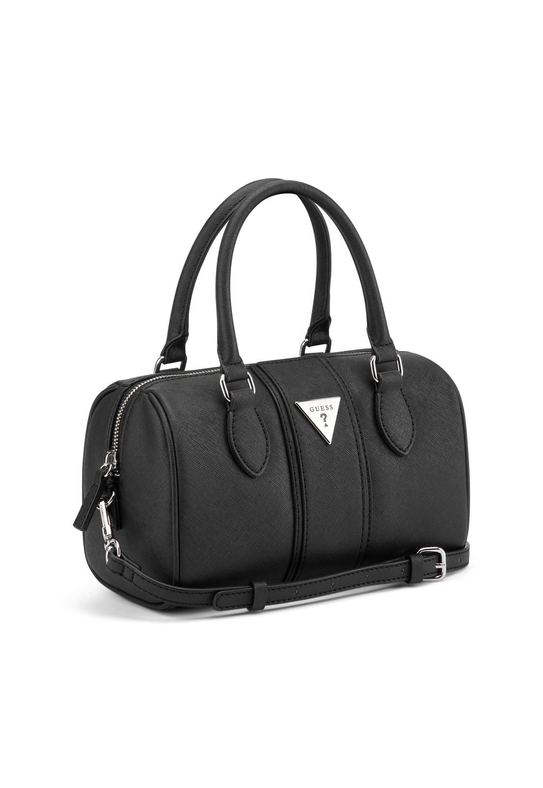 Bolsa Fiona Box Satchel Preto Preto 2