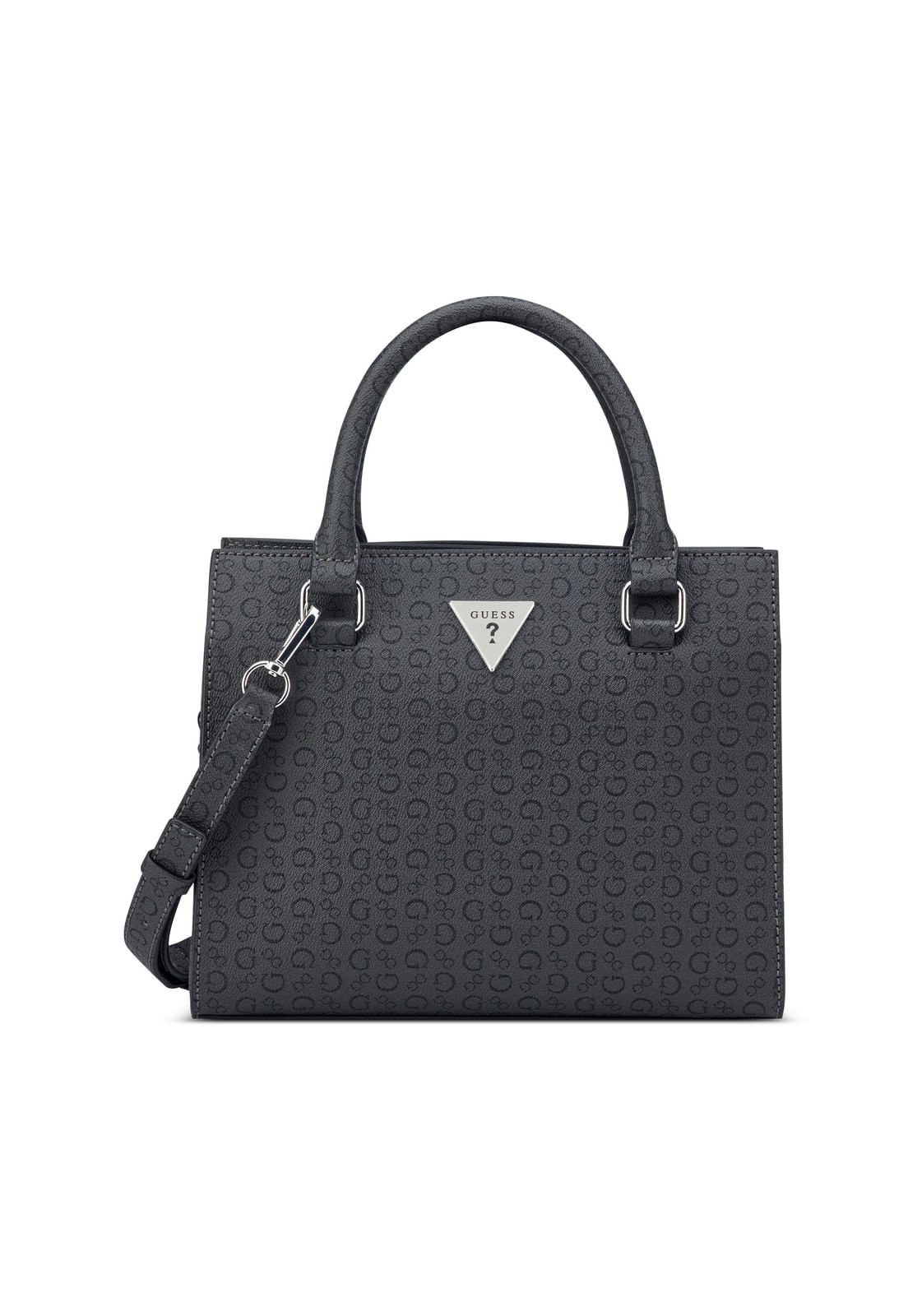 Bolsa Lilia Satchel Cinza Escuro