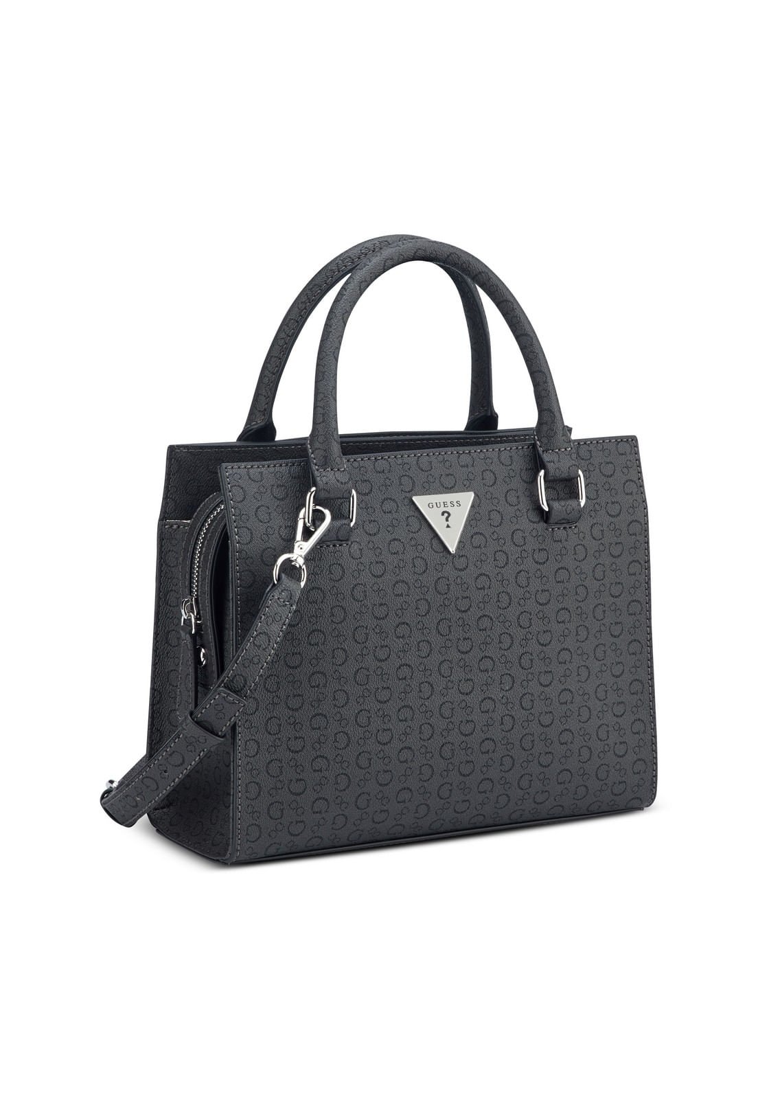 Bolsa Lilia Satchel Cinza Escuro Cinza 2
