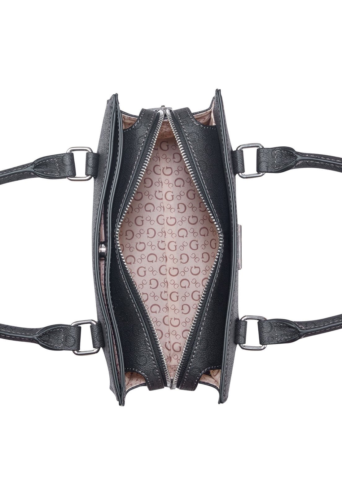 Bolsa Lilia Satchel Cinza Escuro Cinza 4