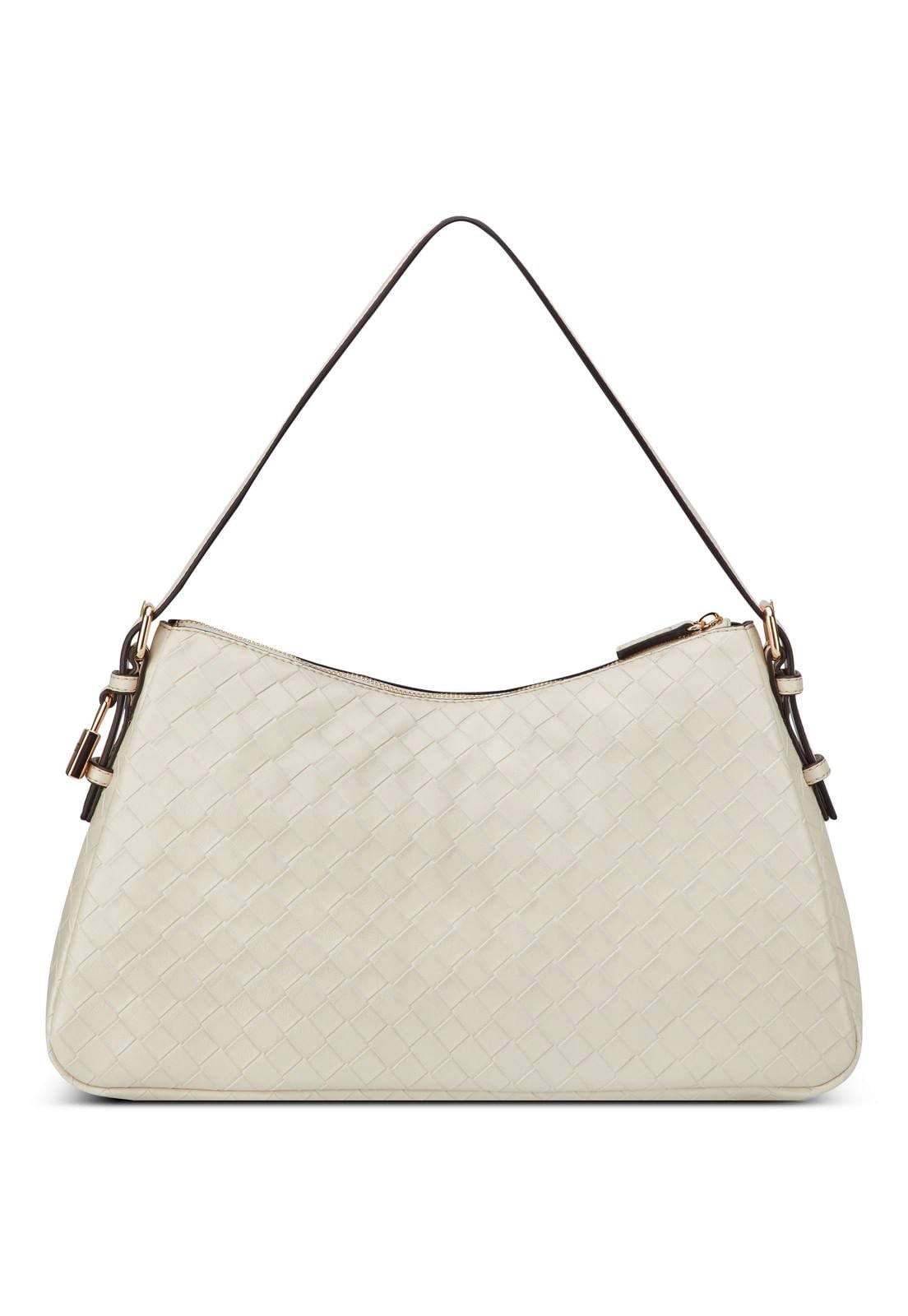 Bolsa Mindy Shoulder Satchel Off White Branco/Off White 3