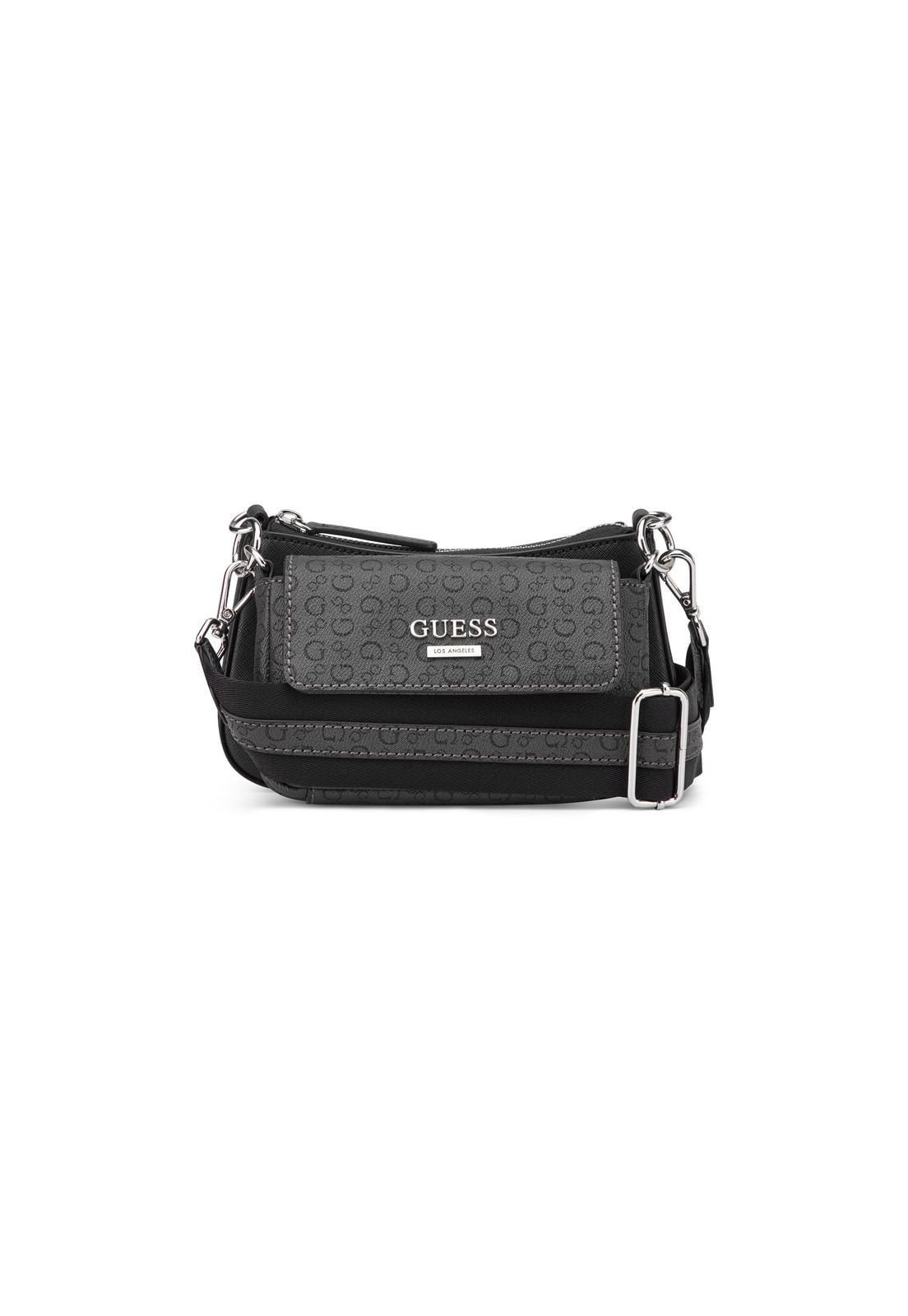 Bolsa Mini Koi Transversal Cinza Escuro