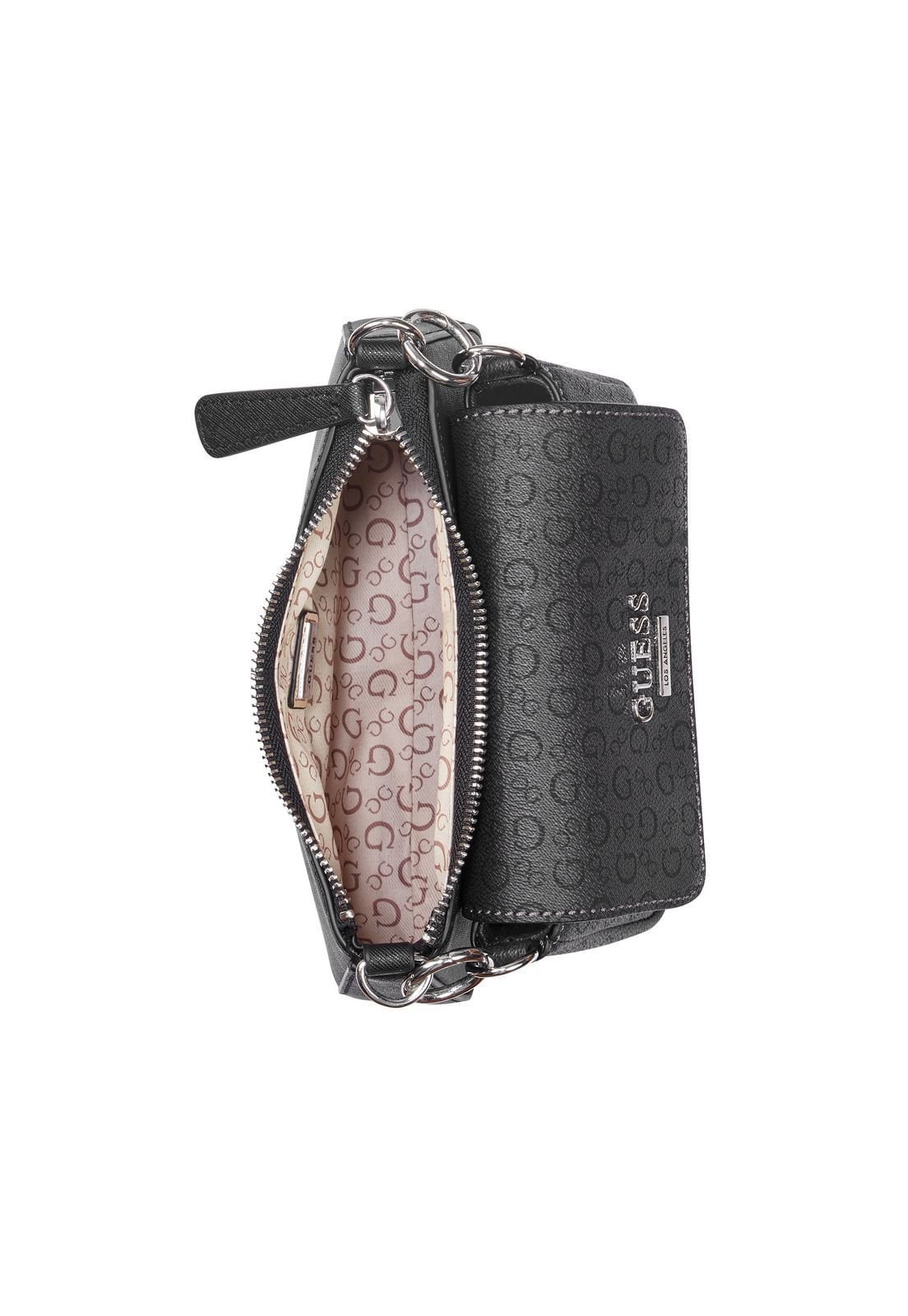 Bolsa Mini Koi Transversal Cinza Escuro Cinza 4
