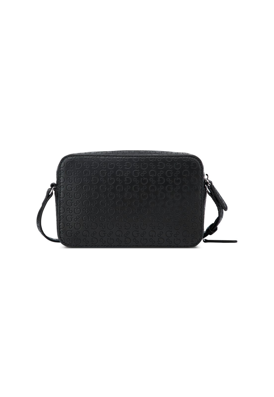 Bolsa Mini Lisa Double Zip Preto Preto 3