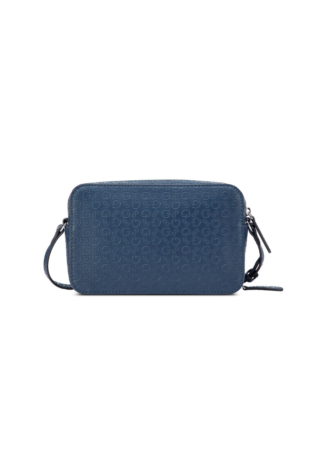 Bolsa Mini Lisa Double Zip Azul Marinho Azul 3