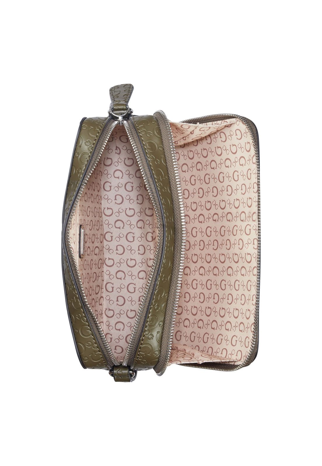 Bolsa Mini Lisa Double Zip Verde Musgo Verde 4