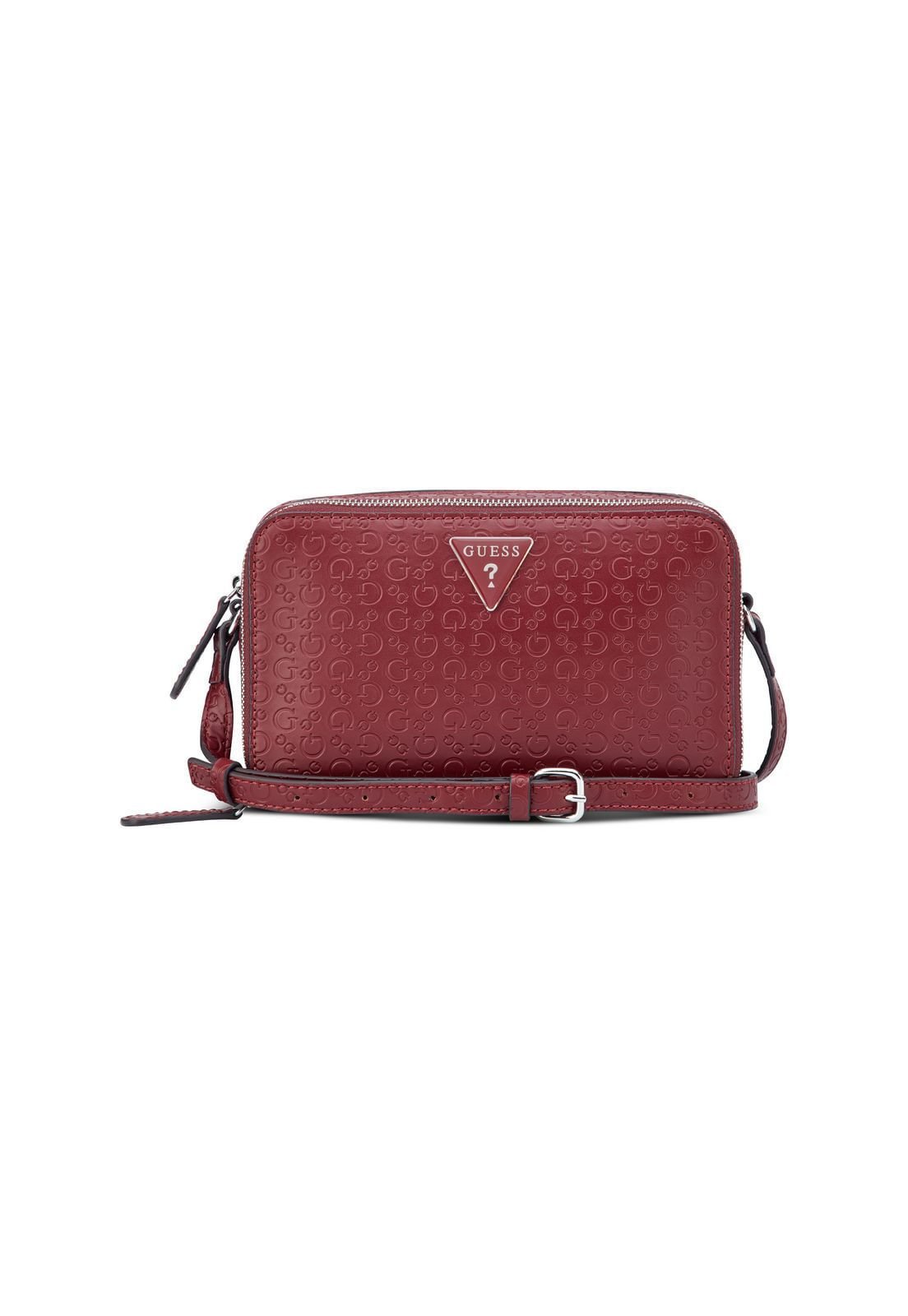 Bolsa Mini Lisa Double Zip Vinho
