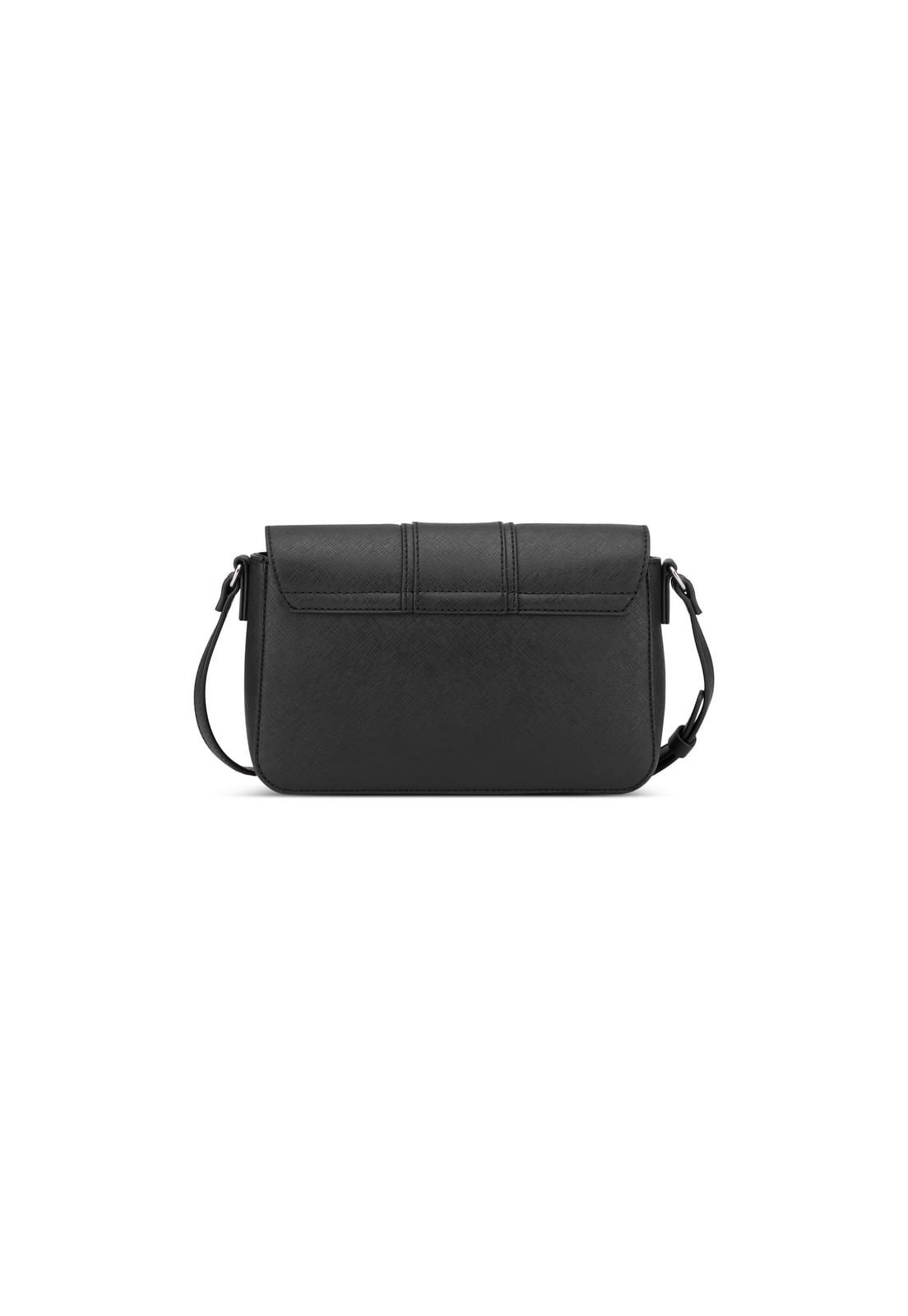 Bolsa Fiona Flap Transversal Preto Preto 3