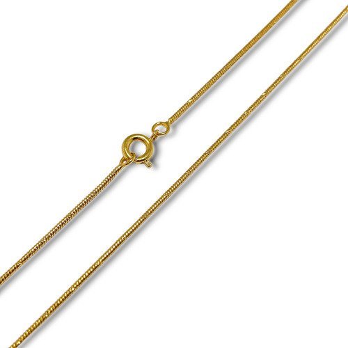 Corrente Cordao Rabo Rato Diamantada Redonda Banho Ouro 18k Dourado 3