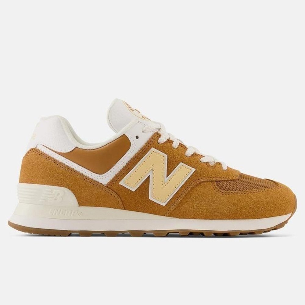 TÊNIS NEW BALANCE 574 V2 AMARELO Marrom 1