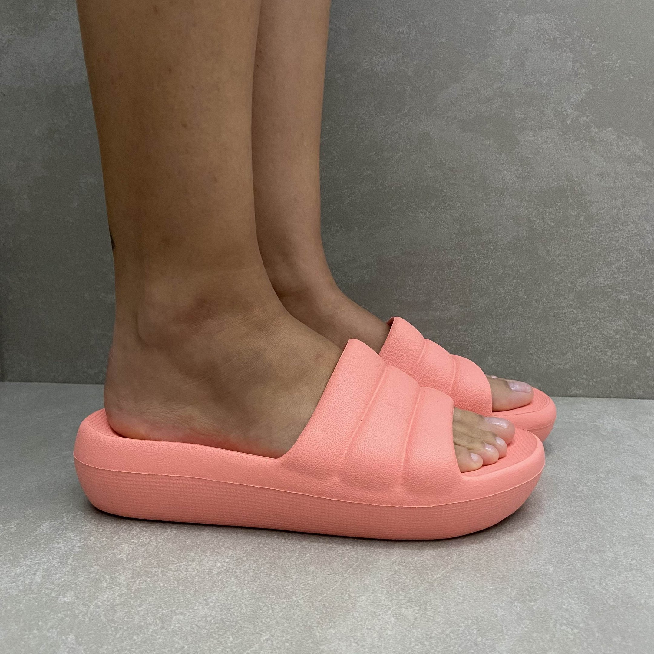 Tamanco Piccadilly - Linha Marshmallow - Rosa Rosa 1
