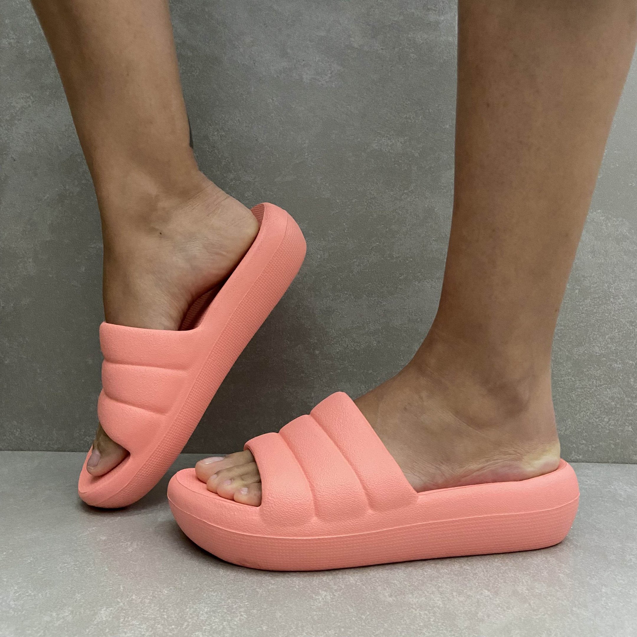 Tamanco Piccadilly - Linha Marshmallow - Rosa Rosa 2