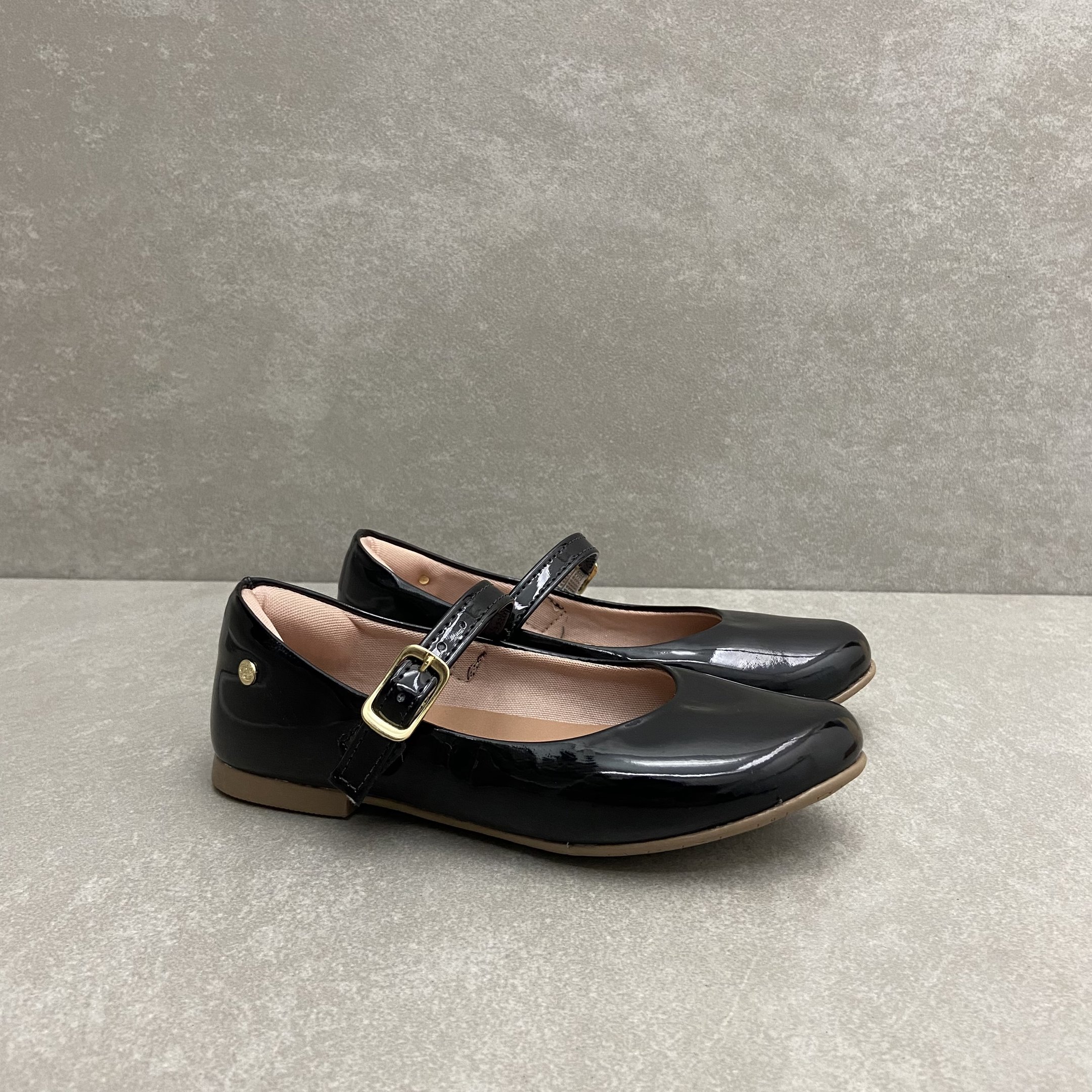 Sapatilha Boneca Pekilili Laço - Preto Preto 2