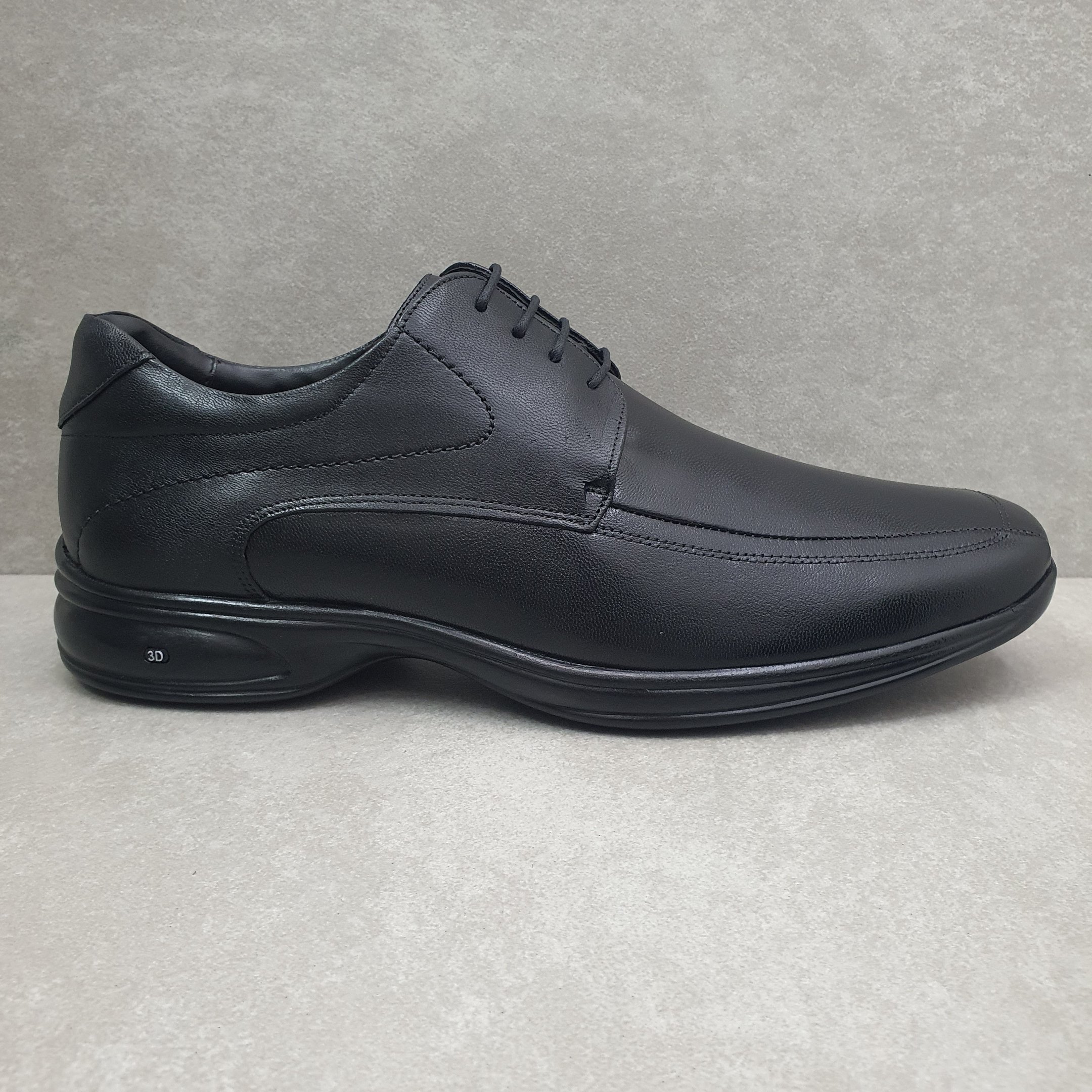 Sapato Social Jota Pê calçados 3D Vision Masculino 4689 Preto 1