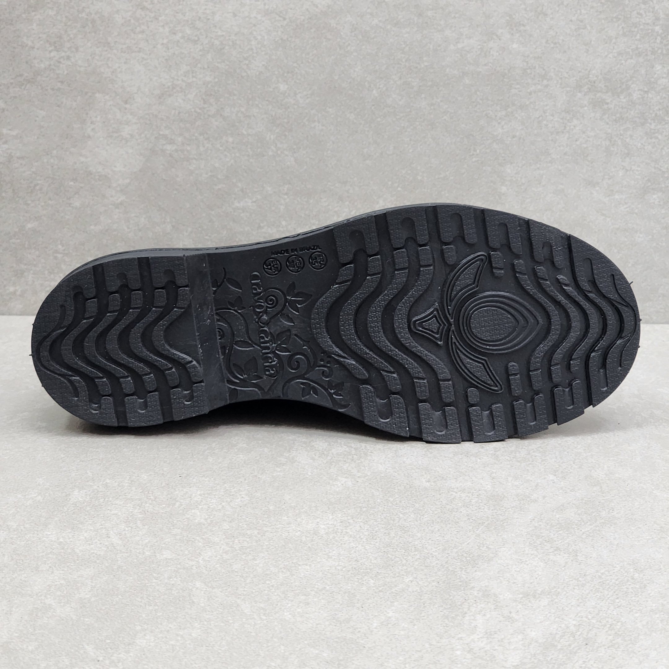 Bota Cravo e Canela Doctor Em Couro - Preto Preto 4