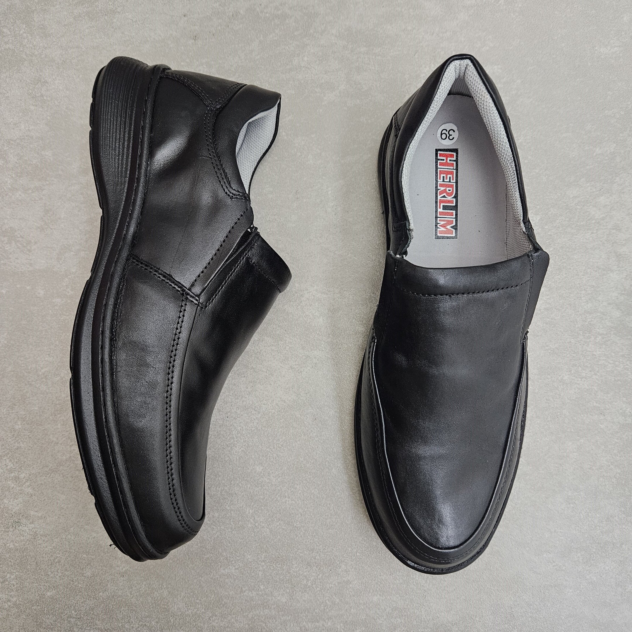 Sapato Social Masculino Herlim Sport - Preto Preto 2