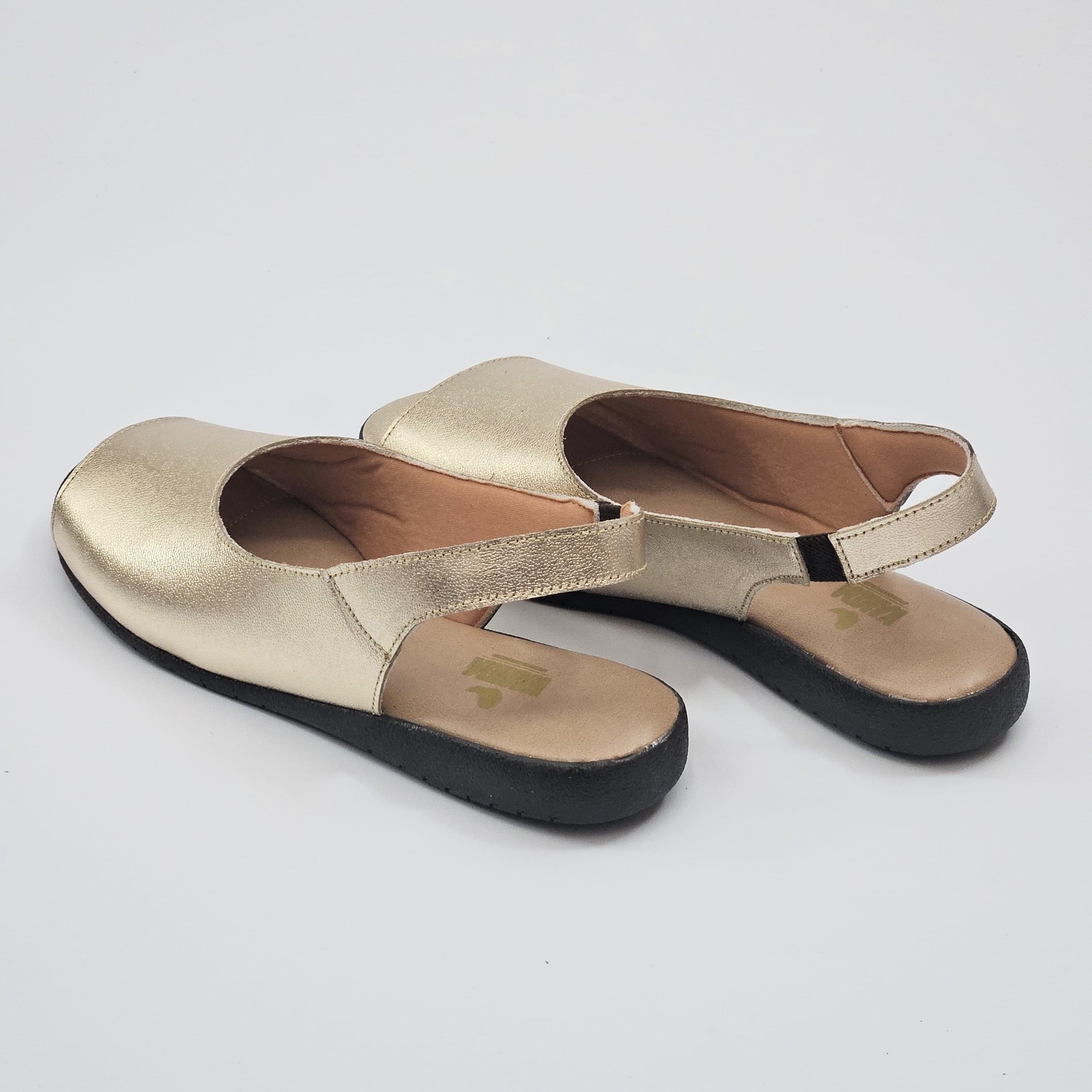 Sandália Feminina Soraya Slingback - Ouro Light Dourado 3
