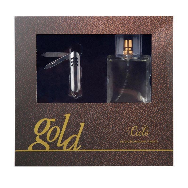 Kit I Man Gold ( Perfume 50 ml + Canivete ) ' ÚNICO