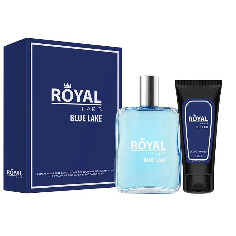Kit Royal Paris Blue Lake ( Perfume 100 ml + Gel Pós Barba 100 ml