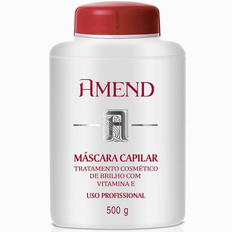 Máscara Capilar Brilho com Vitamina E 500g - Amend 500g 1