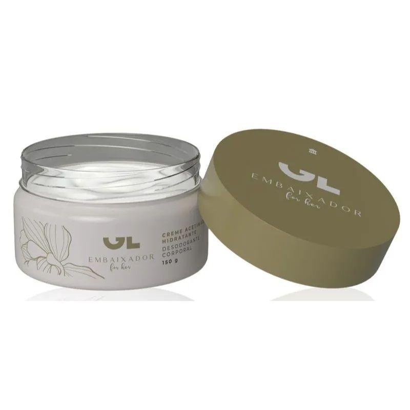 Creme Corporal Acetinado GL Embaixador for Her 150g 150g 2