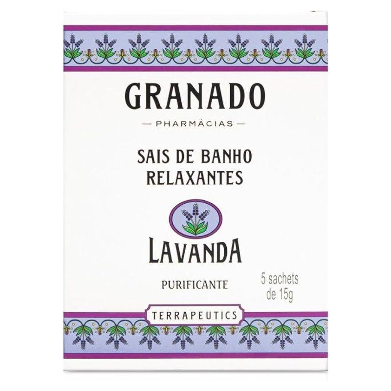 Sais de Banho Granado Terrapeutics Lavanda 5 x 15g ÚNICO 1