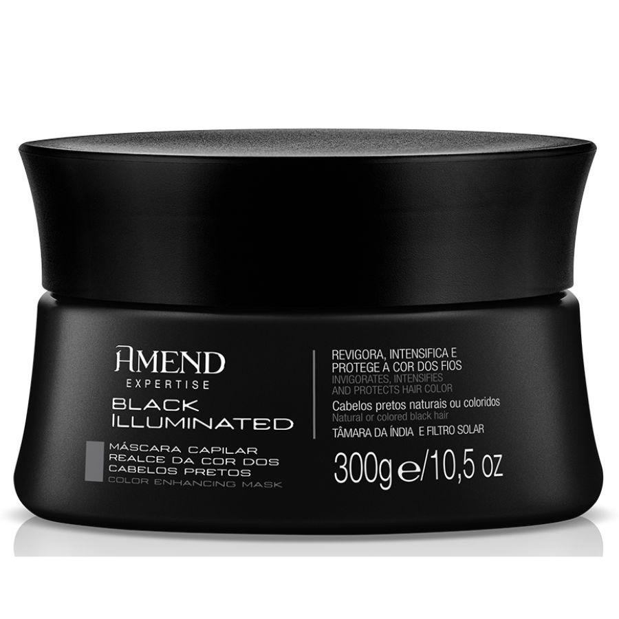 Máscara Capilar Amend Expertise Realce da Cor Preto 300g 300g 1