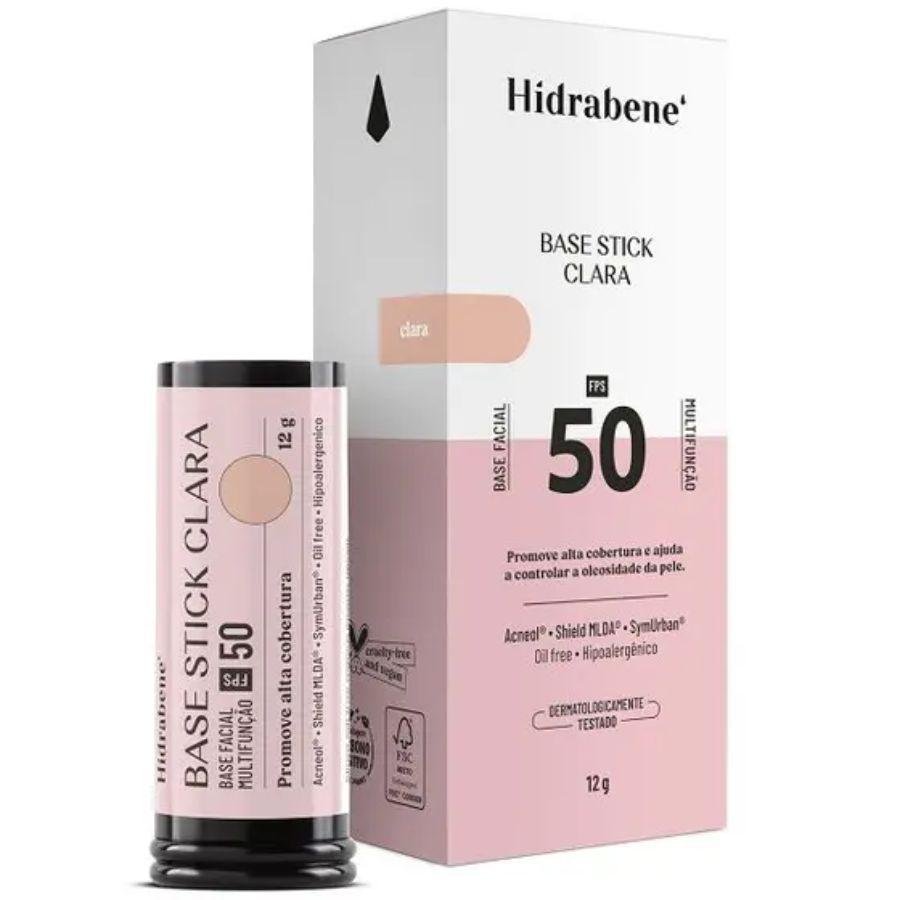 Base Stick Clara FPS 50 12g - Hidrabene Clara 1
