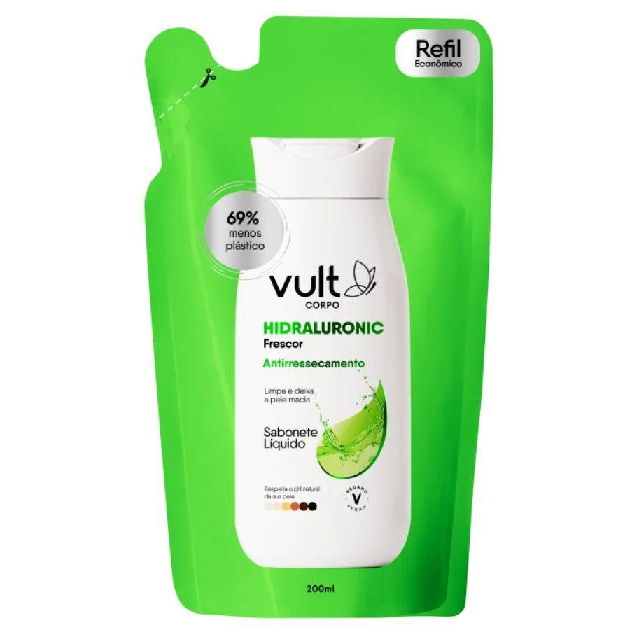Refil Sabonete Líquido Hidraluronic Frescor 200ml - Vult 200ml 1