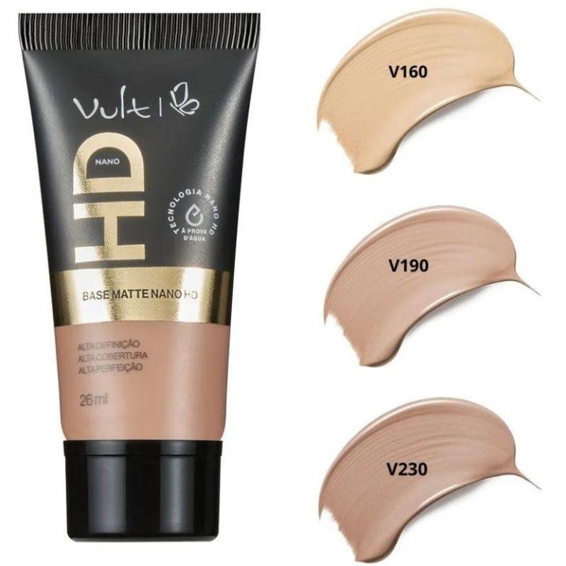 Base Matte Nano HD Cor V230 26ml - Vult Cor V230 2
