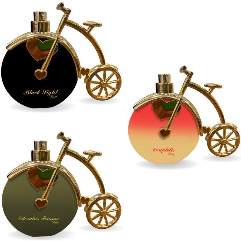 Kit 3 Miniaturas Mont'Anne ( Black Sight + Odoratus femme + Ocupletis Luxe ) 25ml cada ÚNICO 2