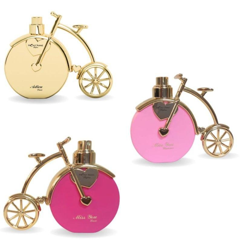 Kit 3 Miniaturas Mont'Anne ( Miss You Luxe + Miss You Glamour + Adieu Luxe ) 25ml cada ÚNICO 2
