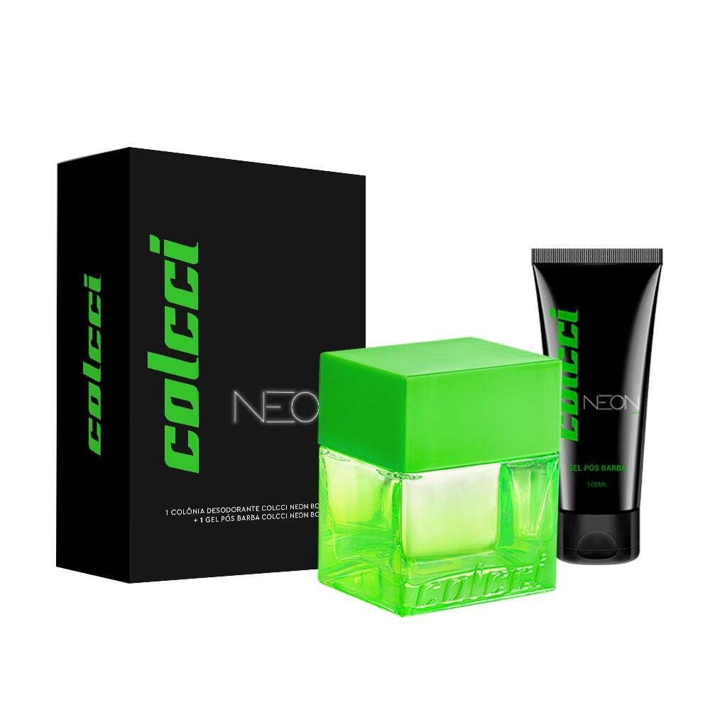 Kit Colcci Neon Boys (Perfume 100ml + Gel Pós Barba 100ml) '