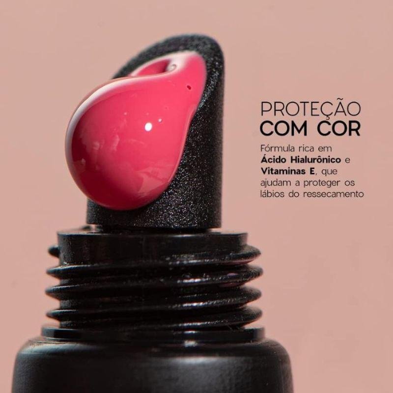 Hidratante Labial Rosa Lip Oil Blossom 10g - Océane Edition Rosa 3