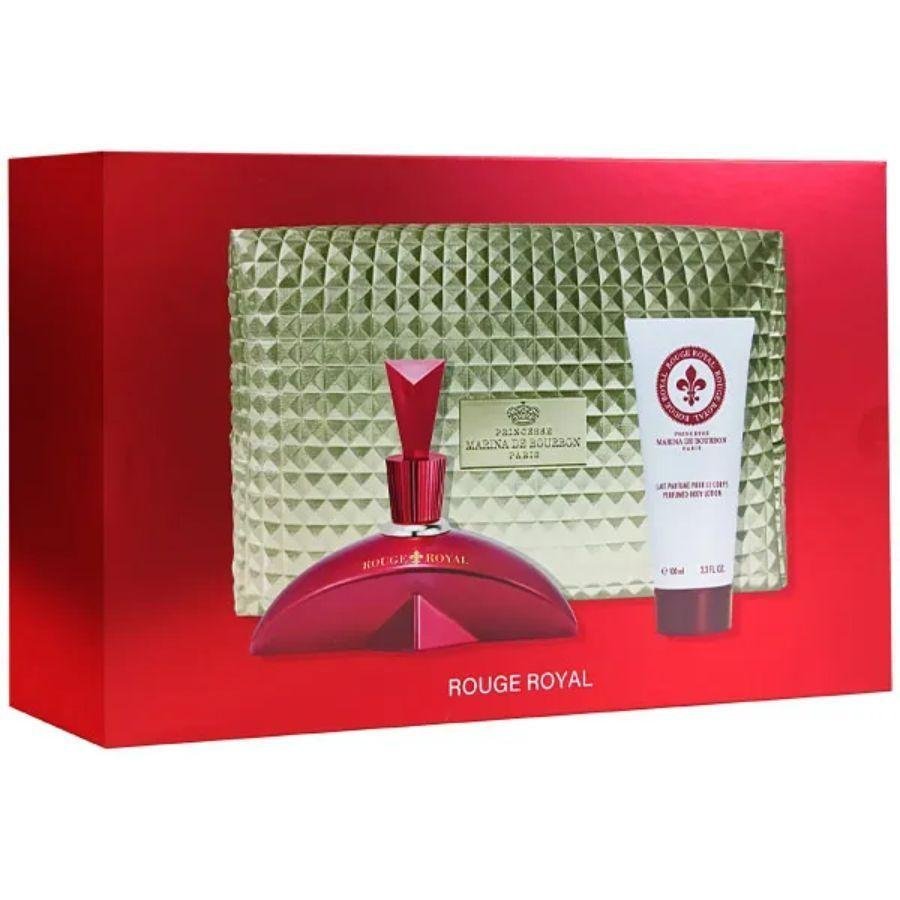 Kit Rouge Royal ( Perfume Eau de Parfum 100ml + Body Lotion 100ml + Nécessaire ) ÚNICO 3