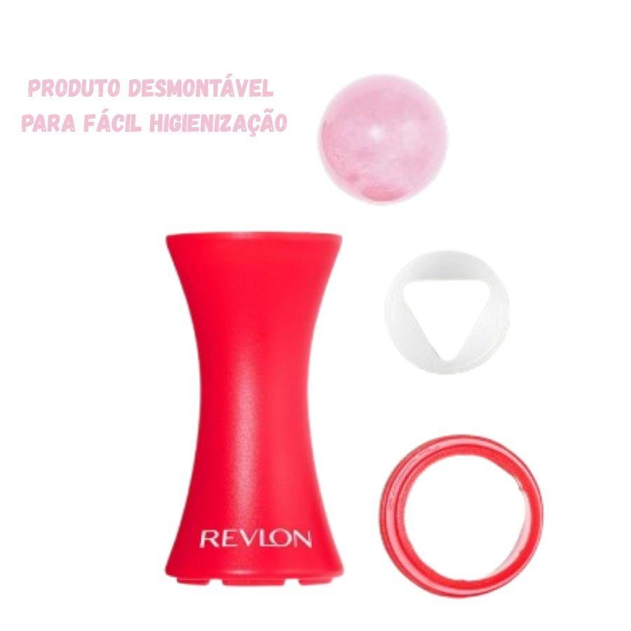 Rolo Facial Revlon Skin Reviving com Quartzo Rosa ÚNICO 4