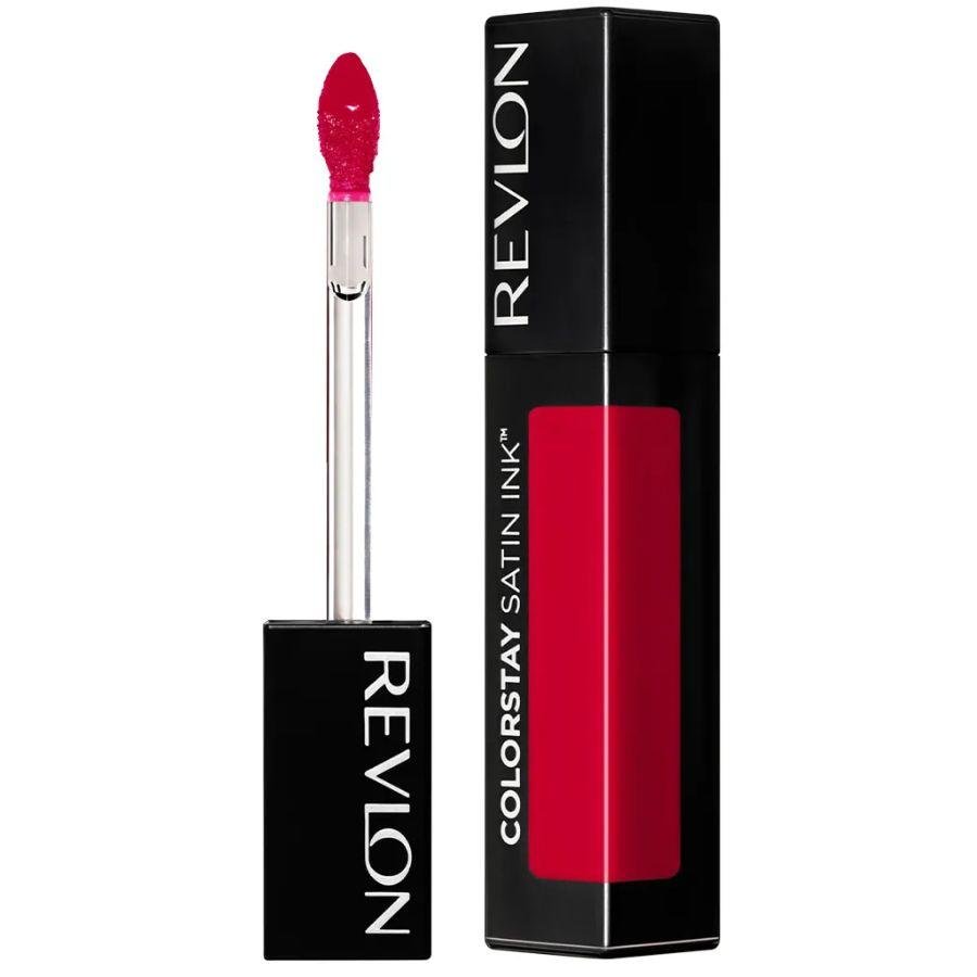 Batom Líquido Colorstay Satin Ink My Onw Boss nº 019 5ml - Revlon My Onw Boss nº 019 1