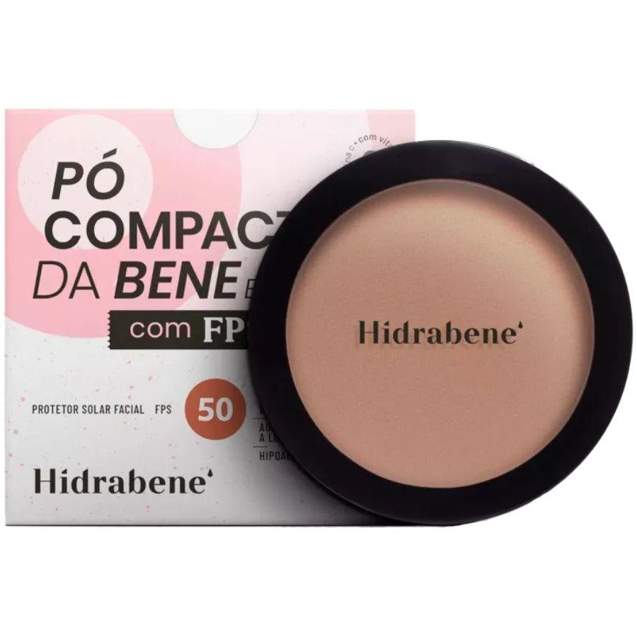 Pó Compacto da Bene Fps 50 Escuro 10g - Hidrabene