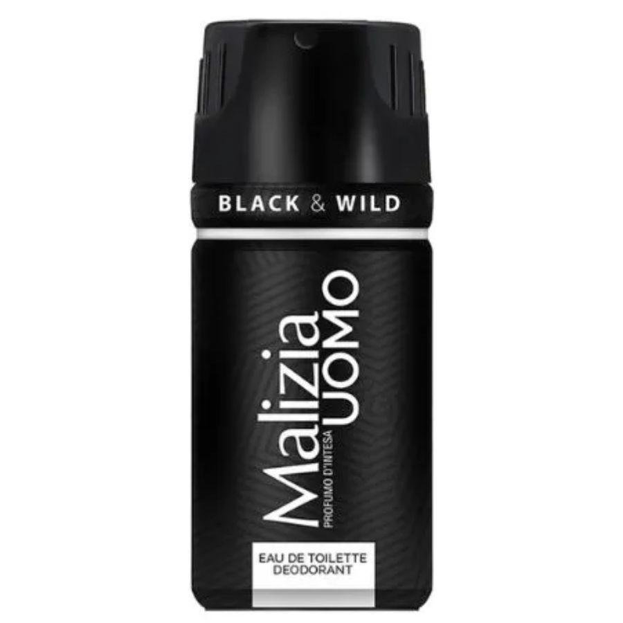 Desodorante Spray Malizia Uomo Black e Wild 150ml
