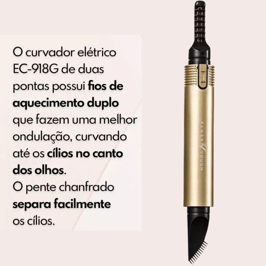 Curvador de Cílios Térmico Duplo - Klass Vough ÚNICO 3