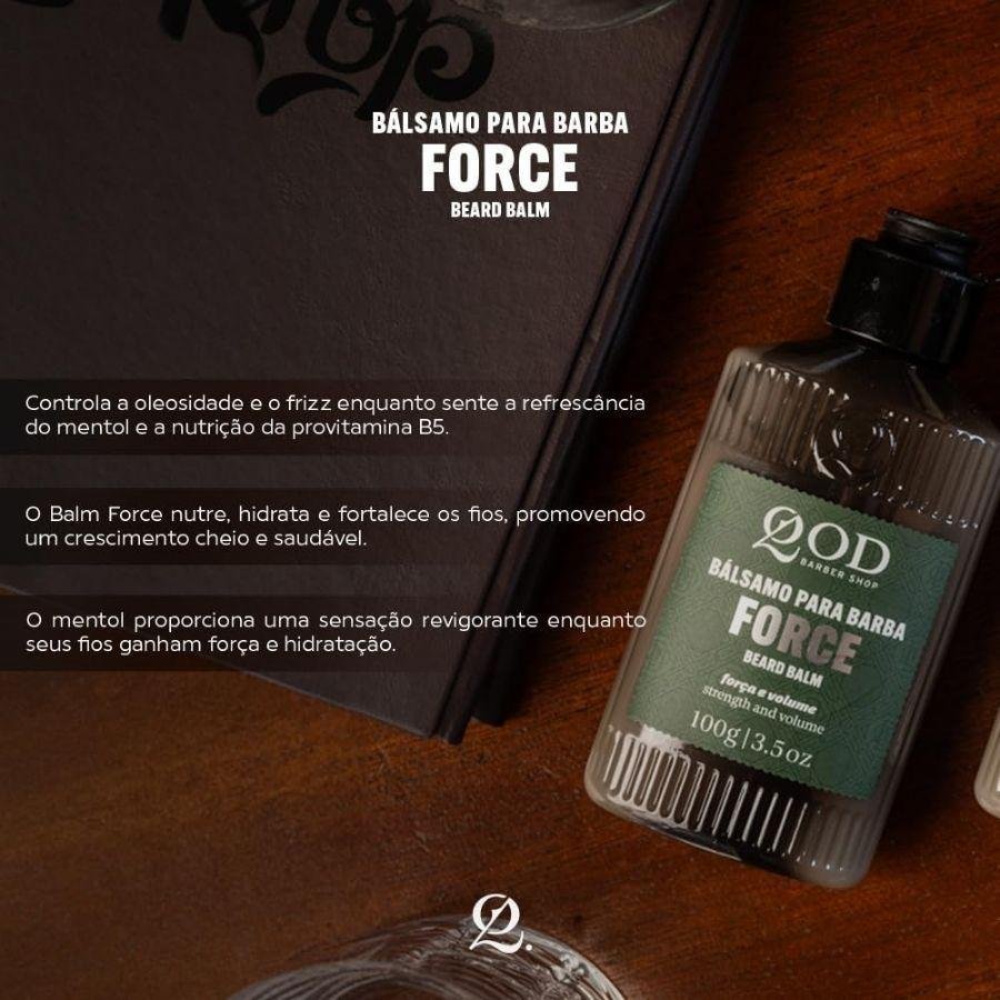 Bálsamo Para a Barba Fortalecedor 100g - QOD Barber Shop 100g 2