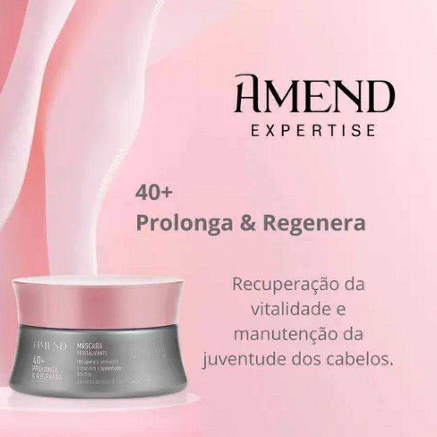 Máscara Capilar Revitalizante Amend Expertise 40+ Prolonga e Regenera 300g 300g 2