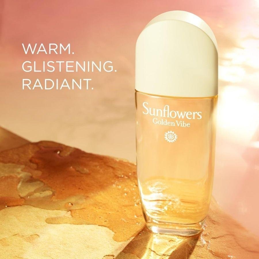 Perfume Sunflowers Golden Vibe Feminino EDT 100ml 100ml 3