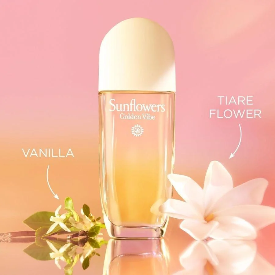 Perfume Sunflowers Golden Vibe Feminino EDT 100ml 100ml 4