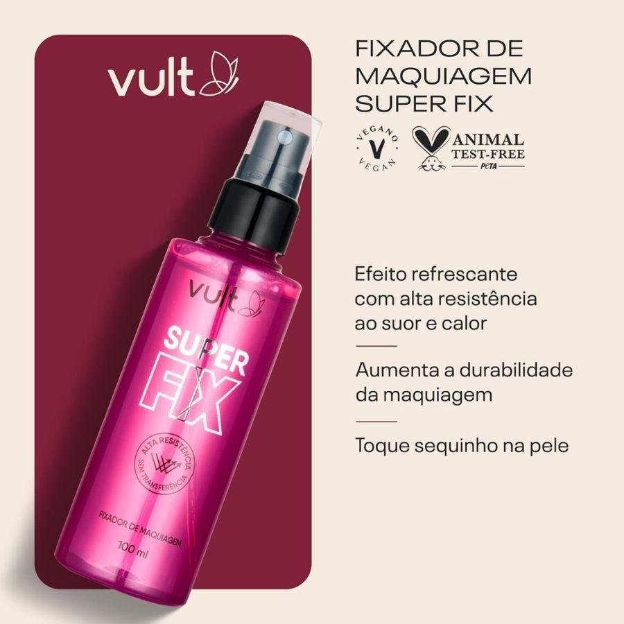 Fixador de Maquiagem Super Fix 100ml - Vult 100ml 3