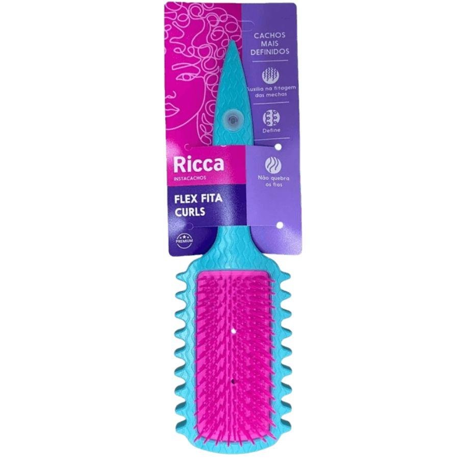 Escova Ricca Flex Fita Curl Azul nº 2445