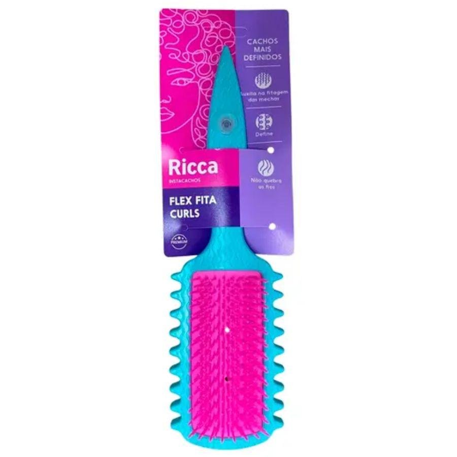 Escova Ricca Flex Fita Curl Azul nº 2445 ÚNICO 6
