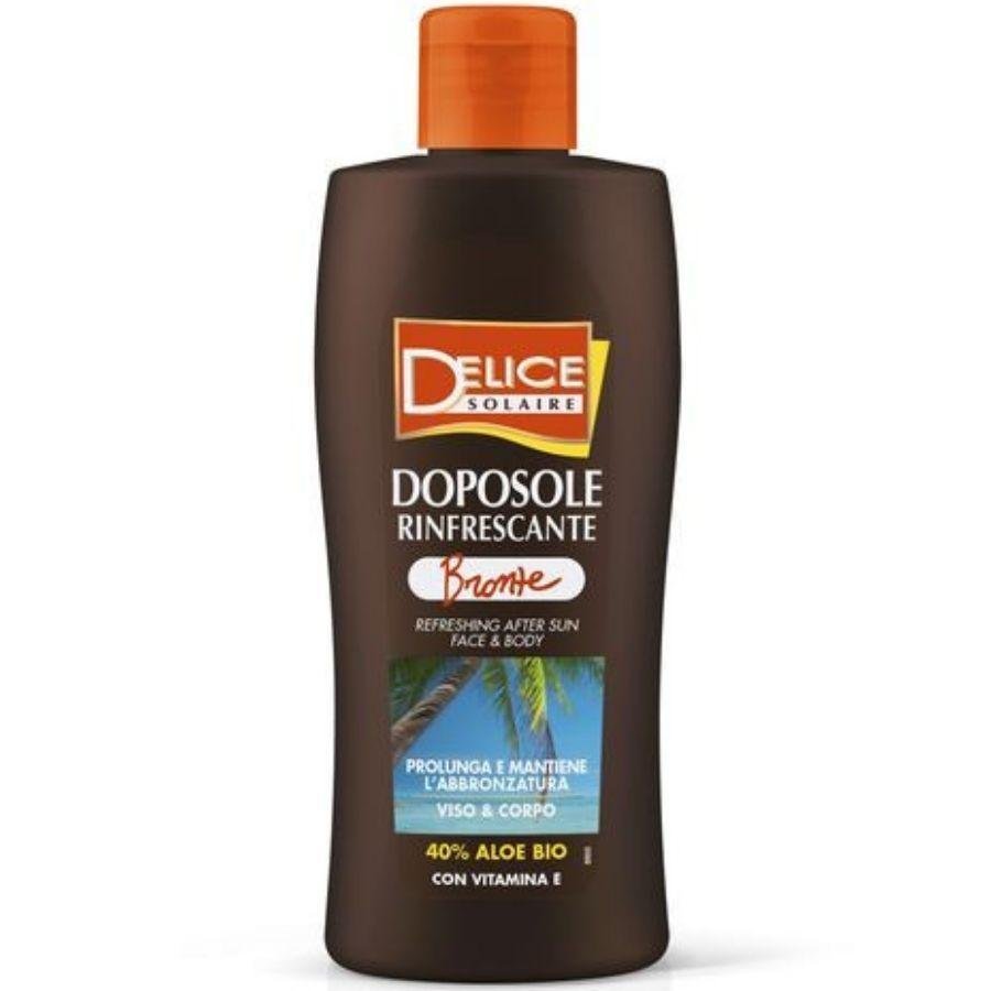 Loção Pós Sol Refrescante com Aloe Vera e Vitamina E 200ml - Delice Solaire