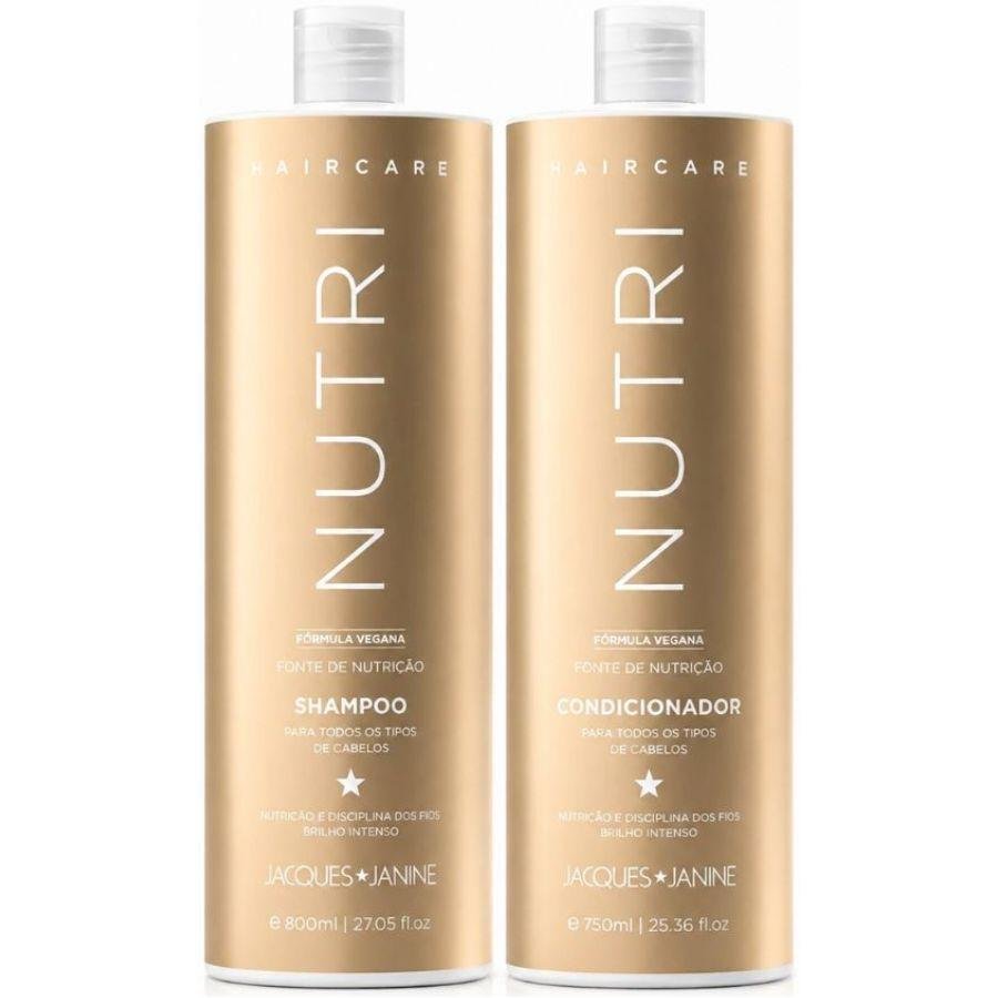 Kit Hair Care Nutri ( Shampoo 800ml + Condicionador 750ml ) - Jacques Janine
